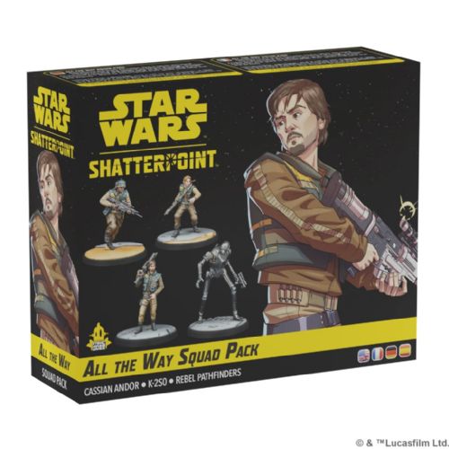 Star Wars Shatterpoint All the Way Cassioan Andor Squad Pack